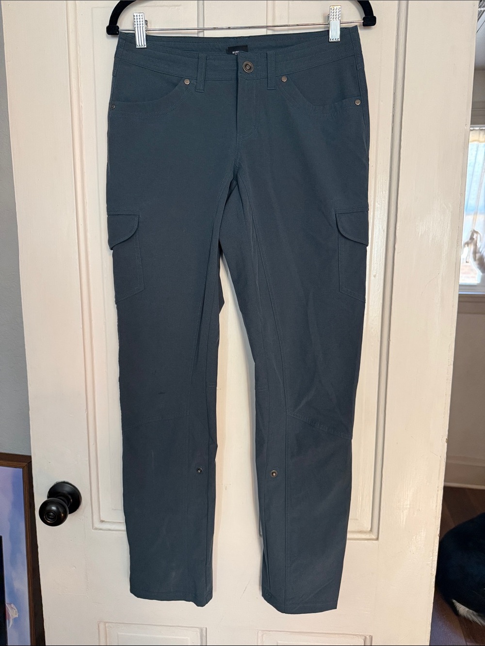 Kuhl Women's Cargo Pants in Slate Blue